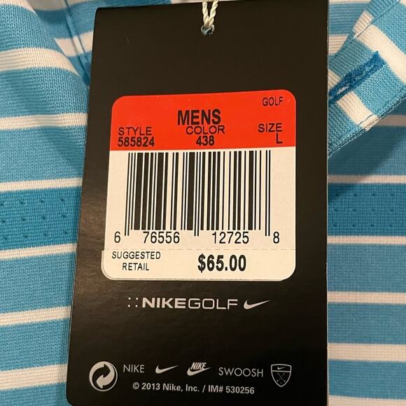 Nike Golf Tour Performance MLB NY Mets‎ Polo Men’s Sz Large New! - Picture 4 of 4